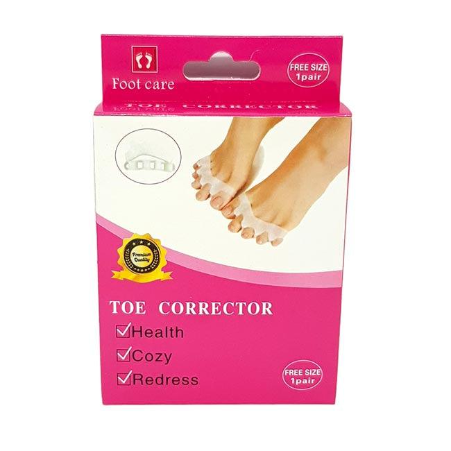 1 pair Toe Corrector/Separator (White) - Glowish