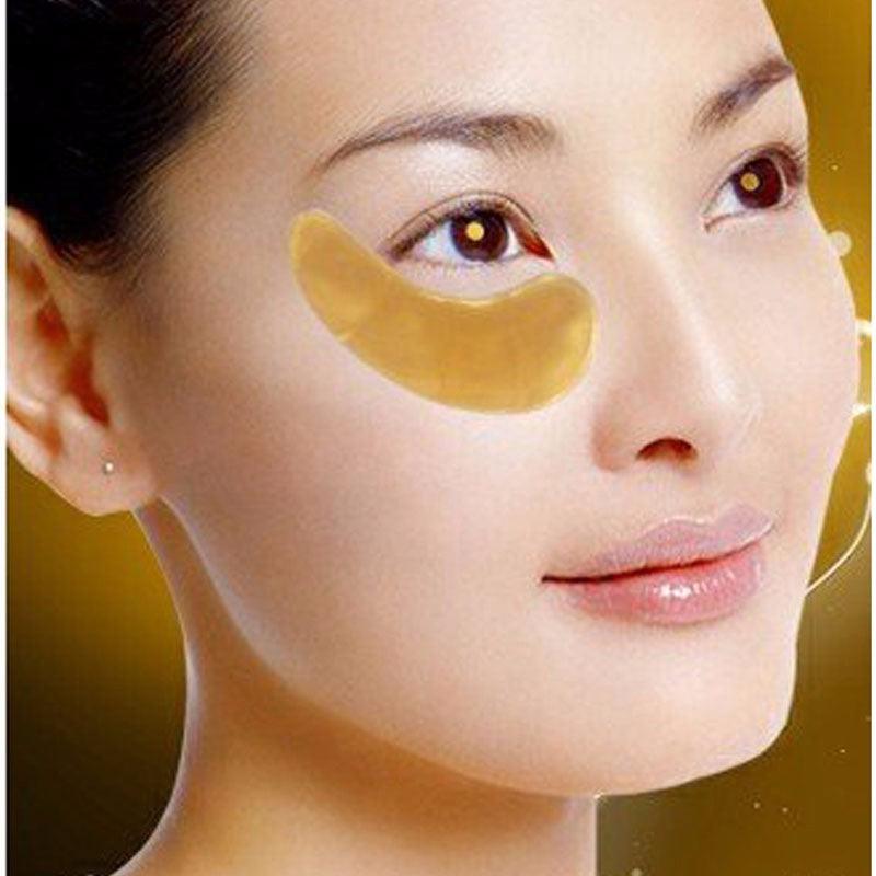 10 packs Gold Crystal Collagen Eye Mask - Glowish