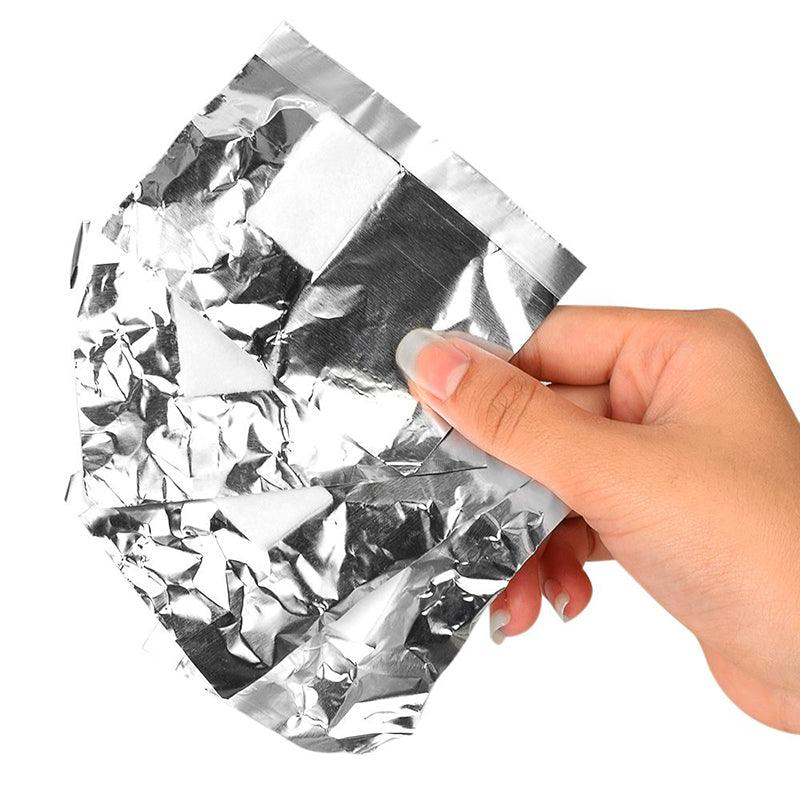100Pcs/lot Aluminum Foil Nail Wraps - Glowish