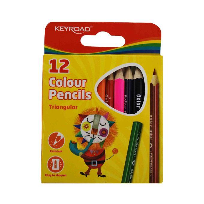 12pcs Mini Colour Pencils - Glowish