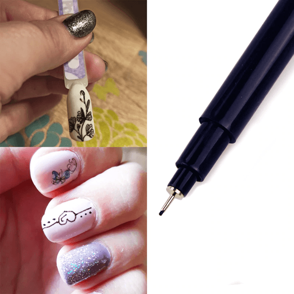 1PC Nail Art Graffiti Pen Waterproof Painting Drawing Liner Brush. - Glowish