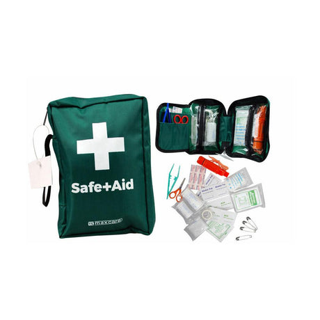 28 Piece First Aid Kit - Travel Home Picnic Car Emergency Pack - Glowish