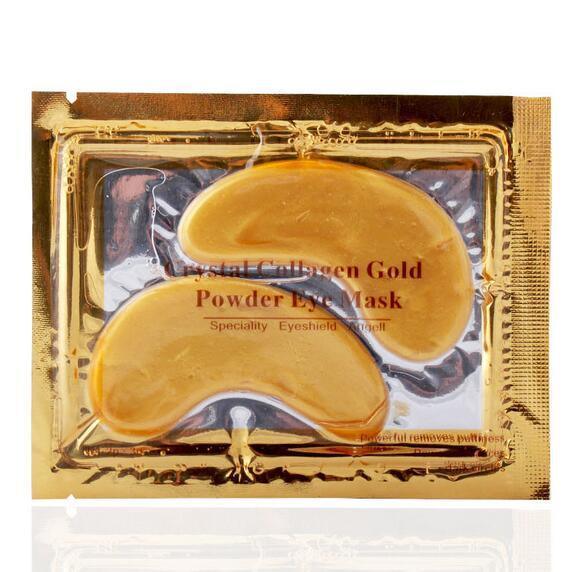 5 Pack Gold Crystal Collagen Eye Mask - Glowish