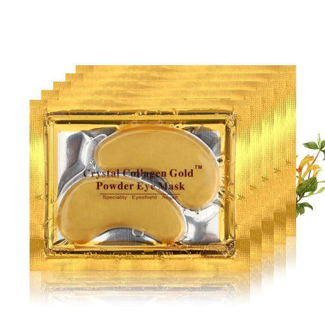 5 Pack Gold Crystal Collagen Eye Mask - Glowish