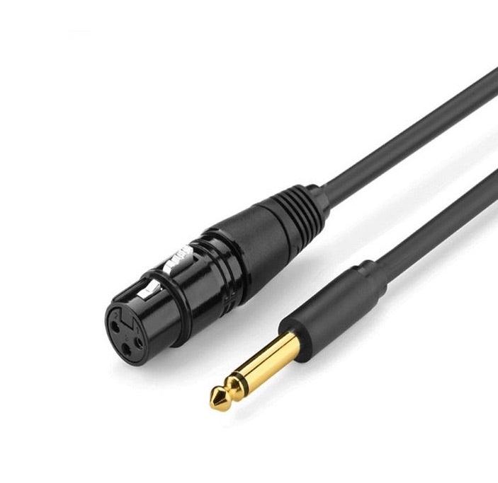 6.5mm Jack Male to XLR Cable Female Professional audio Cable 2M - Glowish