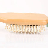 Wooden Paddle Brush Anti-static Spa Massage Wood Hair Comb.