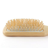 Wooden Paddle Brush Anti-static Spa Massage Wood Hair Comb.