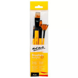 Acrylic Brushes Signature 4pc - Mont Marte - BMHS0012 - Glowish