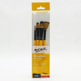 Acrylic Brushes Signature 4pc - Mont Marte - BMHS0013 - Glowish