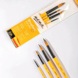 Acrylic Brushes Signature 4pc - Mont Marte - BMHS0015 - Glowish