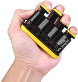 Adjustable Hand Grip Finger Exerciser Tool - Black - Glowish