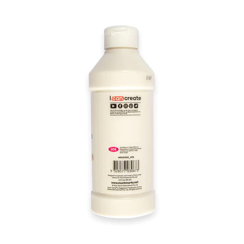 Clear Texture Gesso Premium 500ml (16.9oz) - Mont Marte - Glowish