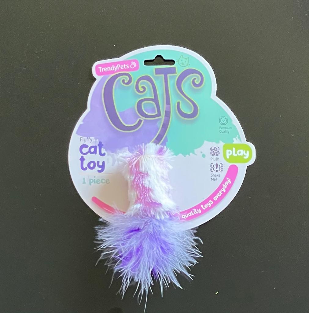 Colorful Fluffy Cat Toy - Glowish