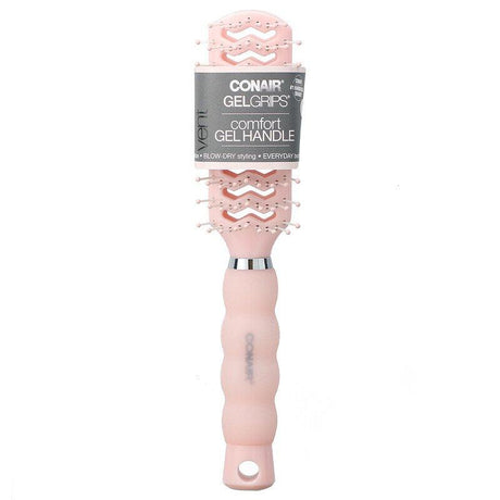 Conair, 1 pcs Vent Blow-Dry Styling Gel Grips Brush - Glowish