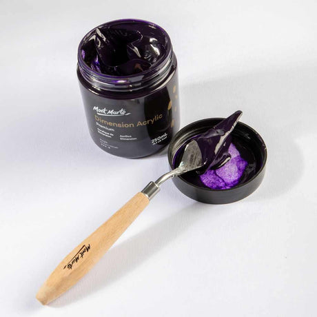 Dimension Acrylic Paint 250ml Pot - Purple - Mont Marte - Glowish