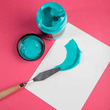 Dimension Acrylic Paint 250ml Pot - Turquoise - Mont Marte - Glowish
