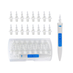 Ear Wax Cleaner/Remover Tool with Plastic box 16pcs/set - Glowish