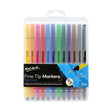 Fine Tip Markers Signature 12pcs - Mont Marte - Glowish