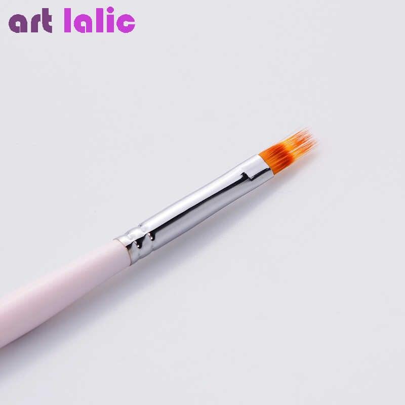Gradient UV Gel Pink Nail Painting Drawing Brush for Nail Art 1Pcs - Glowish