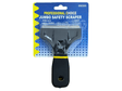 Heavy Duty Safety Scraper With Wide Blade - Black - Glowish