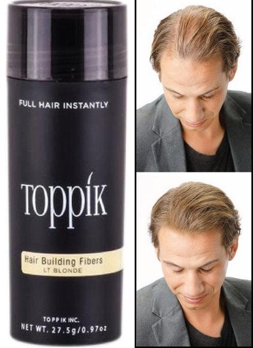 Lite Blonde Toppik Hair Building Fibers ~ 27.5g - Glowish