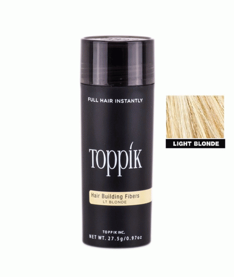 Lite Blonde Toppik Hair Building Fibers ~ 27.5g - Glowish