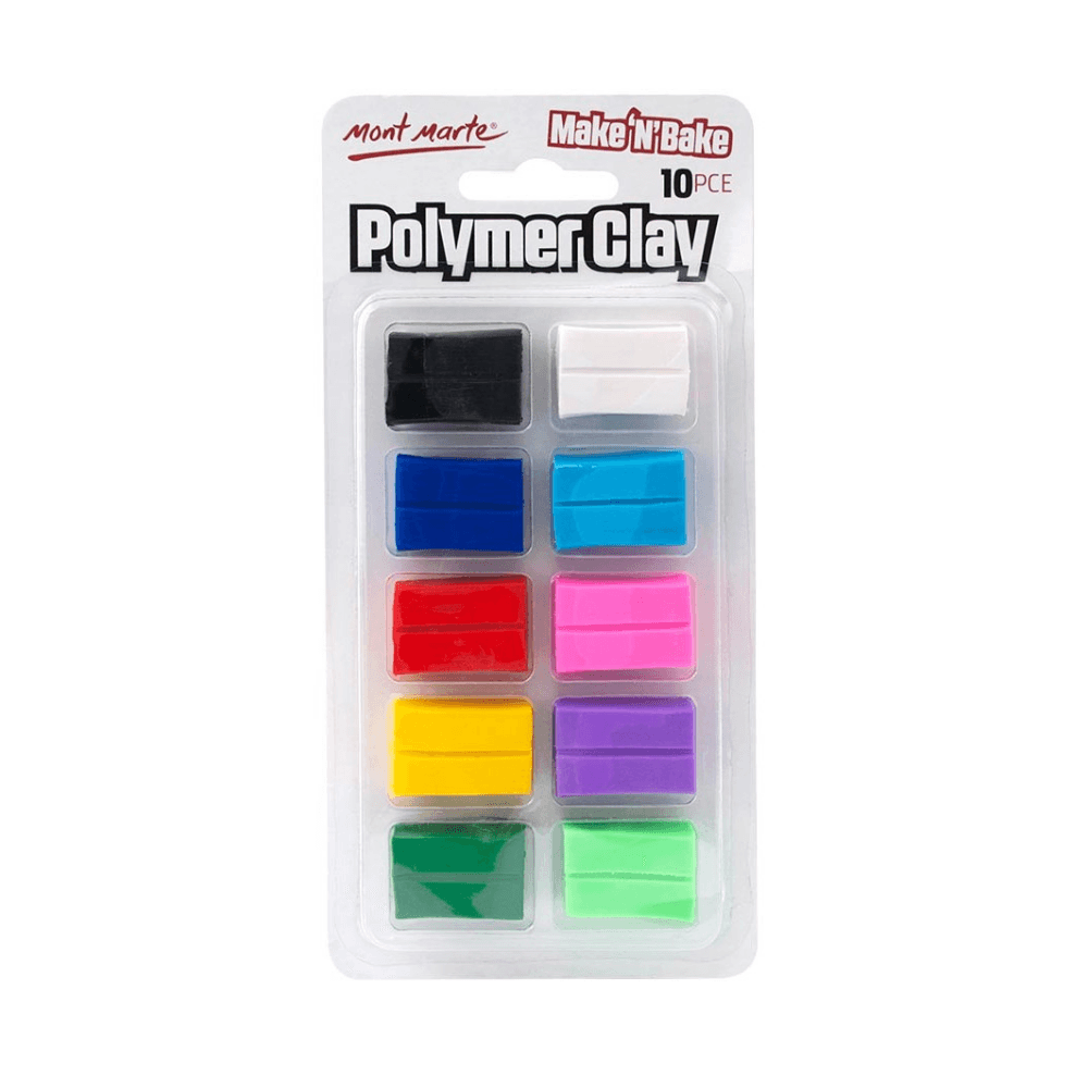 Make n Bake Polymer Clay 10pce - Glowish