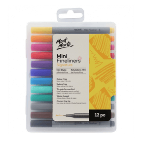 Mini Fineliner Marker 12pce - Glowish