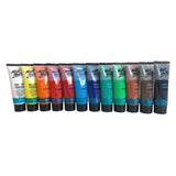 Mont Marte Acrylic Colour Paint Set 12pcS x 75ml - Glowish