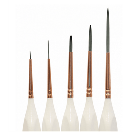 Mont Marte Detail/Liner Brush Set Signature 5pcs - Glowish