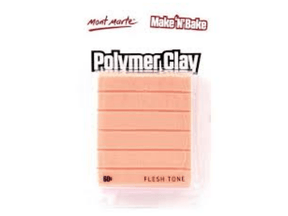 Mont Marte Make n Bake Polymer Clay Signature 60g - Flesh Tone - Glowish