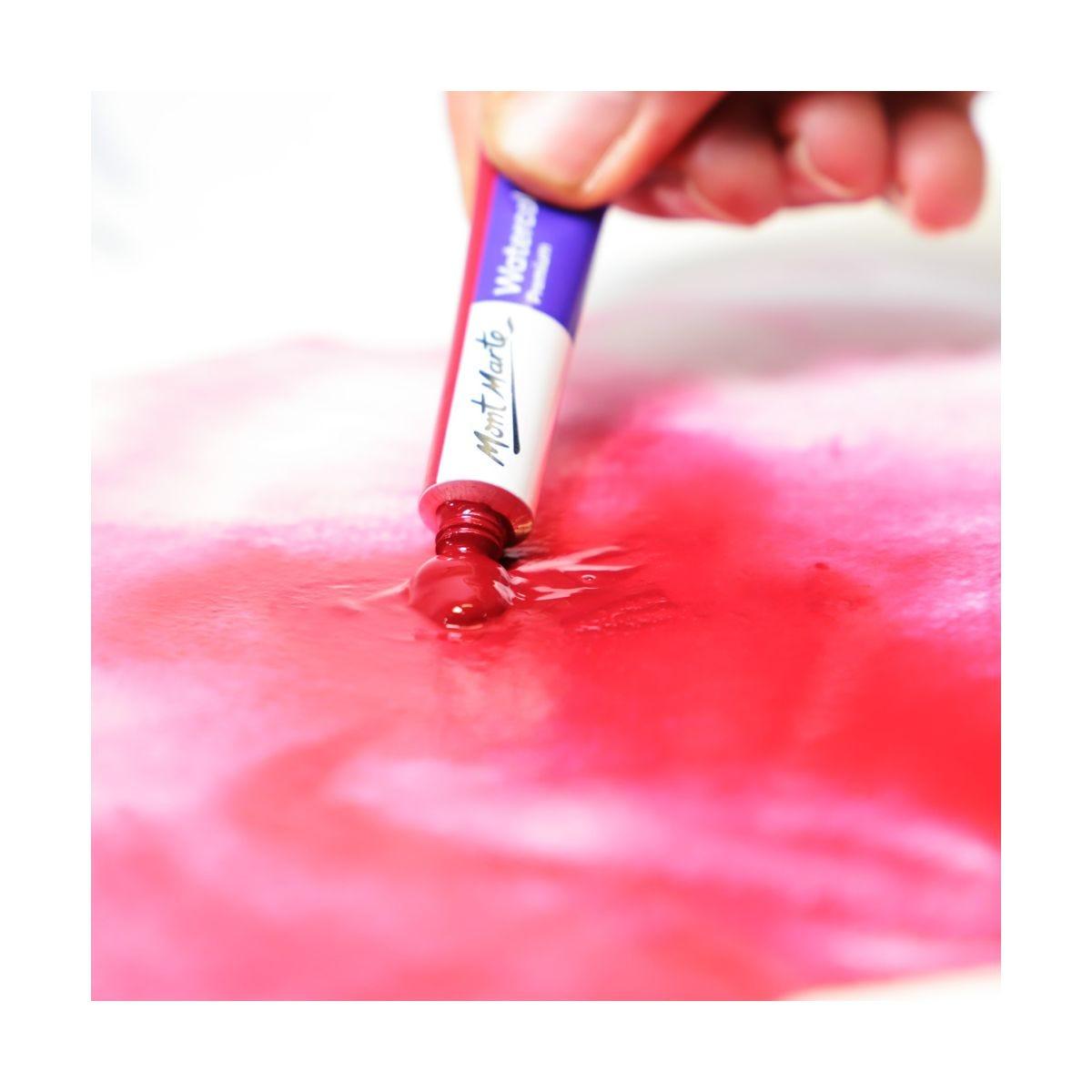 Mont Marte Watercolor Paints Premium 12pcs x 8ml (0.3oz) - Glowish