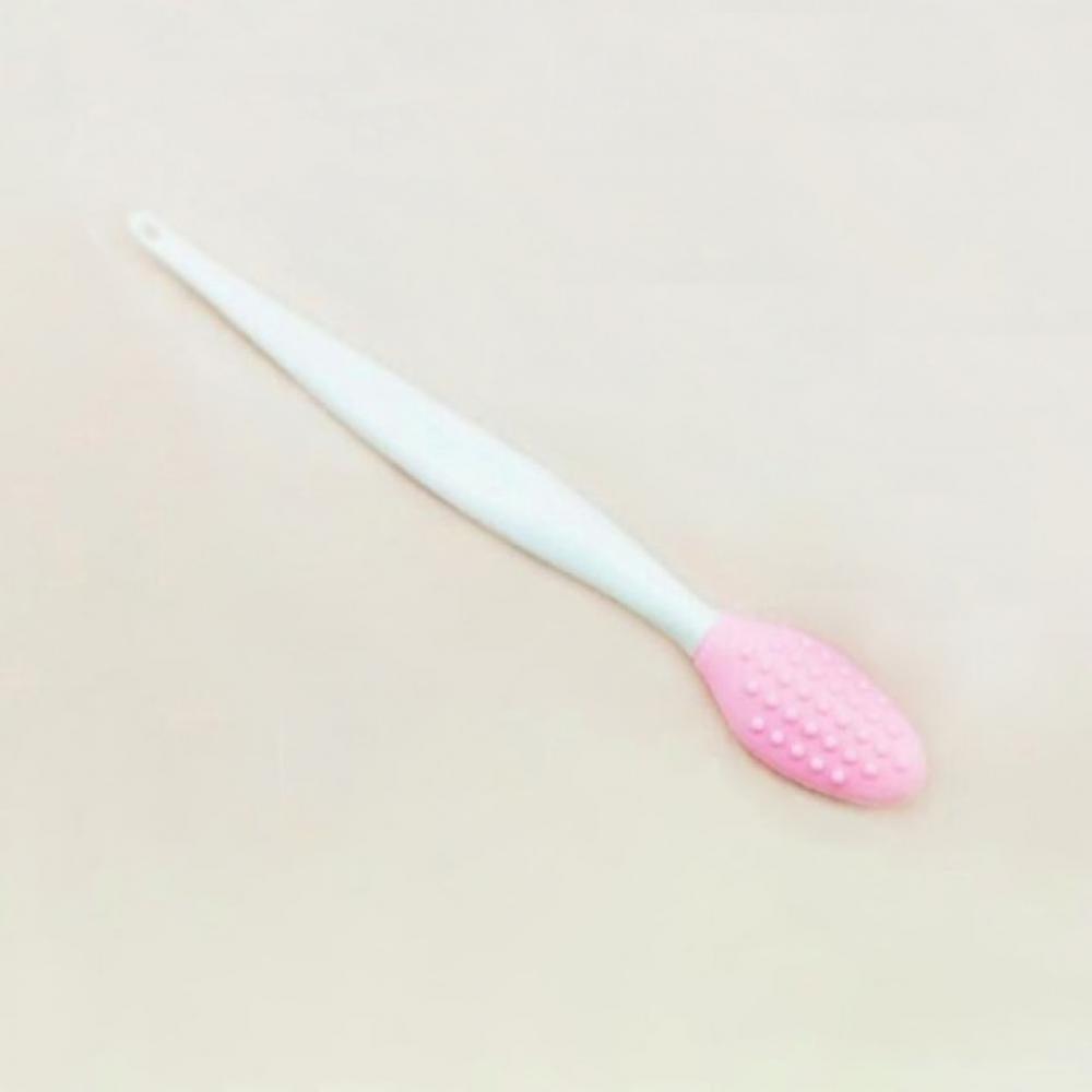 Nose Clean Blackhead Removal Silicone Brush Tool - Pink - Glowish