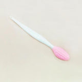 Nose Clean Blackhead Removal Silicone Brush Tool - Pink - Glowish