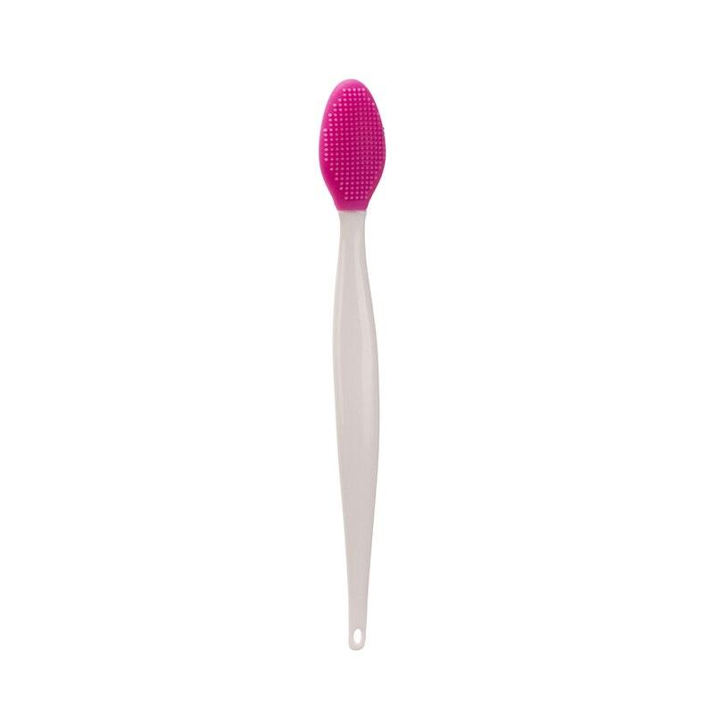 Nose Clean Blackhead Removal Silicone Brush Tool - Rose Red - Glowish