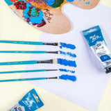 Oil Brush Signature 5pc - Mont Marte - Glowish