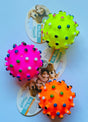 Pawise Vinyl Spiky Dot Ball Medium 8cm - Glowish
