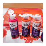 Pouring Paint Kit - Premium Acrylic Paint Set 4x120ml Coral - Glowish