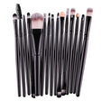 Professional 15 Pcs Cosmetic Makeup Brush *Set* Complete Black.