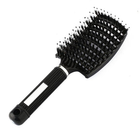 Professional Comb Nylon Tangle Hair Brush - Glowish
