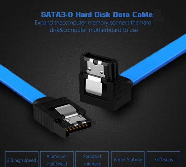 SATA Cable 3.0 to Hard Disk SSD adapter HDD cable Straight 40 cm - Glowish