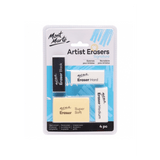 Signature Artist Erasers 4pc - Glowish
