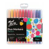 Signature Duo Markers 24pc - Glowish