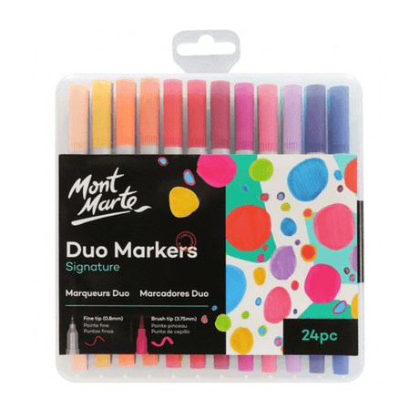 Signature Duo Markers 24pc - Glowish