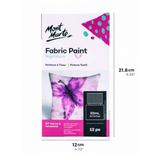 Signature Fabric Paints 12pc x 20ml (0.7oz) - Glowish