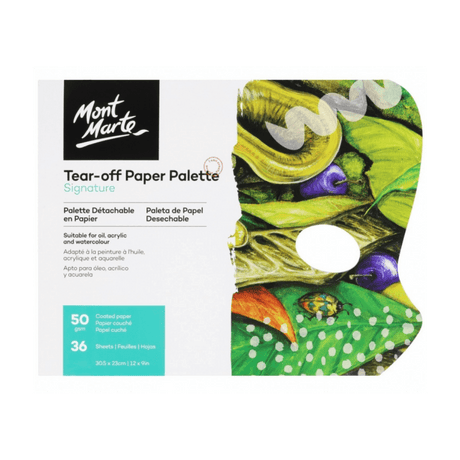 Signature Tear-off Paper Palette 50gsm 36 Sheet - Glowish