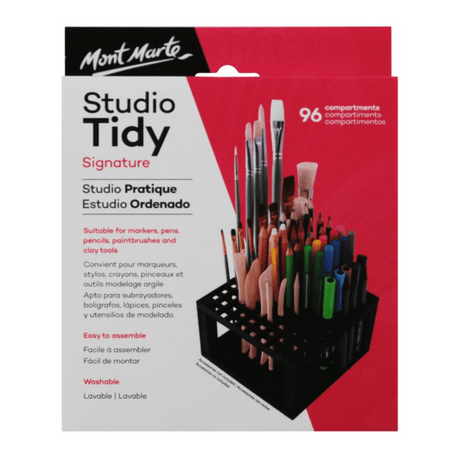 Studio Tidy Paint Brush Pencils Holder/Organizer Table Organizer Art - Glowish