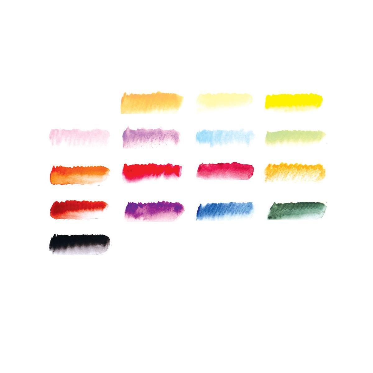 Two Seasons Water color Signature 18pcs x 12ml (0.4oz) - Mont Marte - Glowish