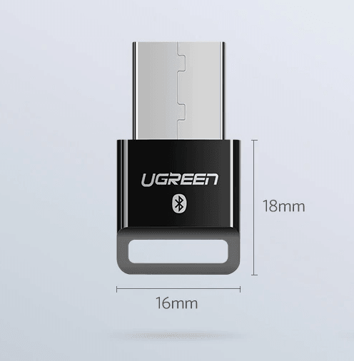 Ugreen USB Bluetooth 4.0 Adapter - Black - Glowish